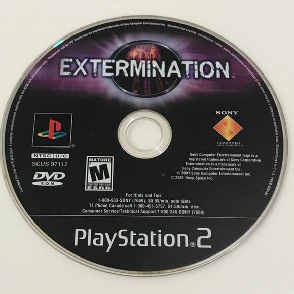 PS2 Extermination For PlayStation 2 - Picture 1 of 2